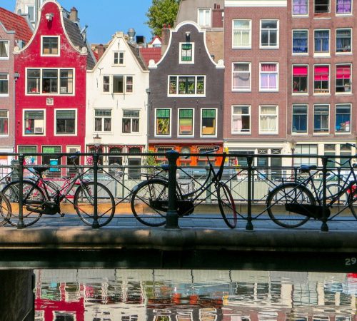 Netherlands Amsterdam and Lake IJssel Cycle